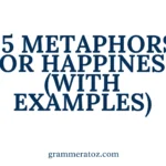 Metaphors for Happiness