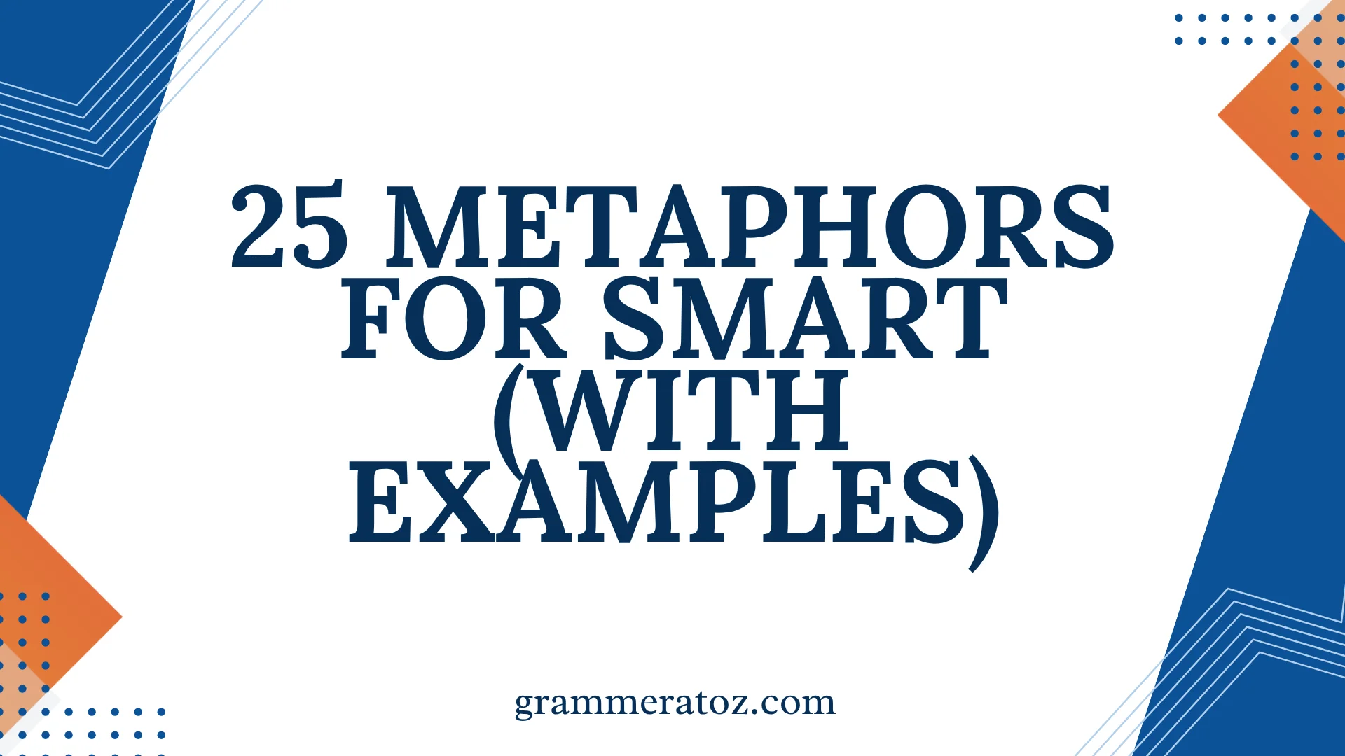 Metaphors for Smart
