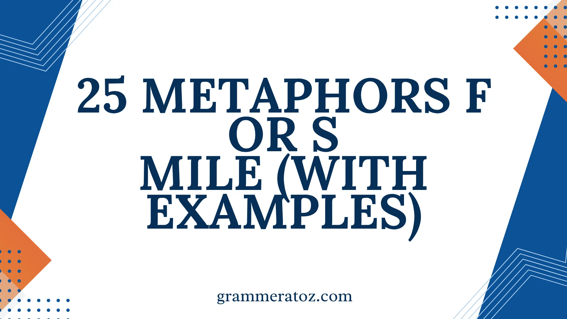 Metaphors for Smile
